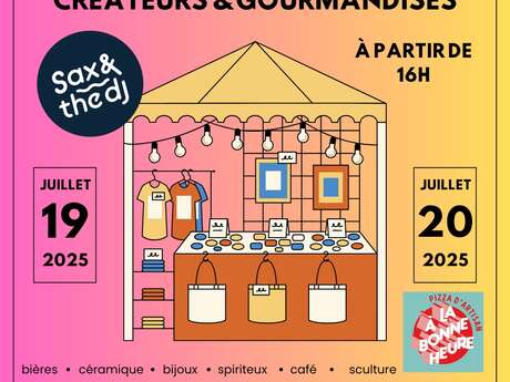 Marché de créateur et gourmandises + concert