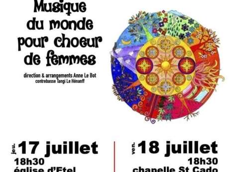 Concert Chants du Monde en l'église d'Etel
