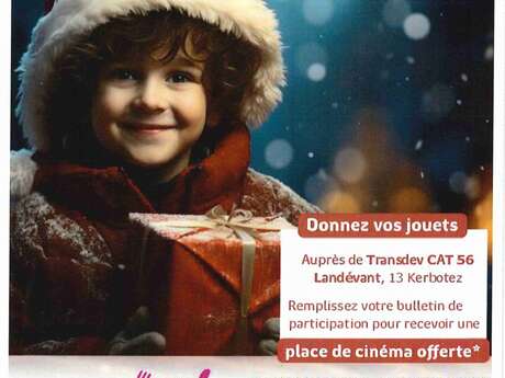 Collecte de jouets au profit des Restaurants du Coeur 🧸💗