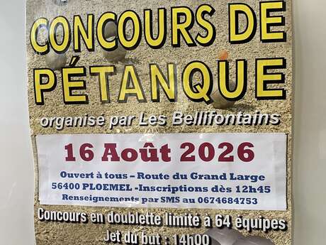 Concours de pétanque