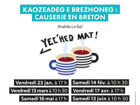 Causerie en breton : kaozeadeg e brezhoneg