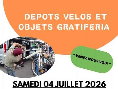 Bourse et atelier réparations vélos