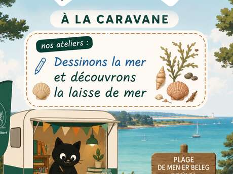 Médiathèque à la plage