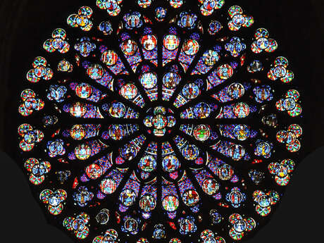 Les vitraux de Notre Dame de Paris