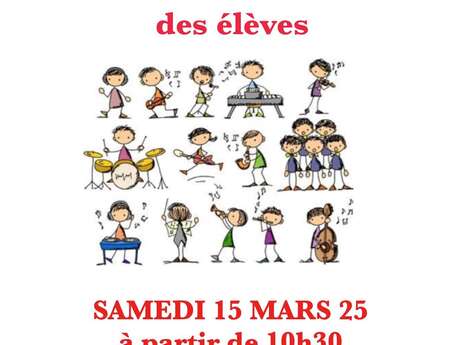 Audition des élèves de l'école de musique