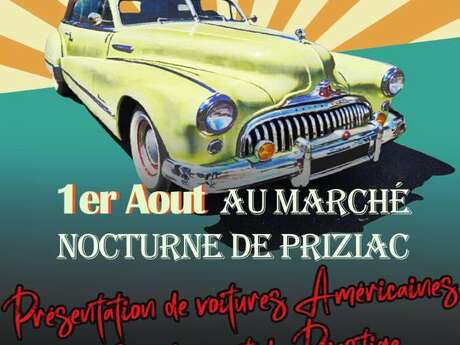 Présentation de voitures américaines