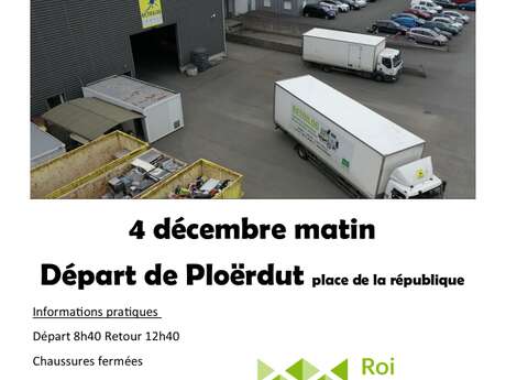 Visite d'un centre de traitement des déchets électriques et électroniques