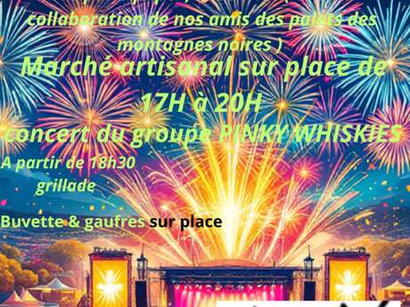Fête de la musique & feu d'artifice