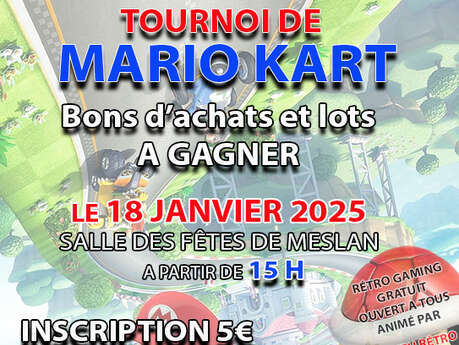 Tournoi de Mario Kart Le 18 janv 2025