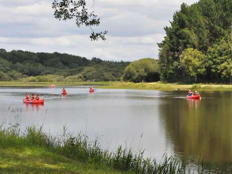 Balade découverte en canoë ou kayak sur le lac du Bel Air
