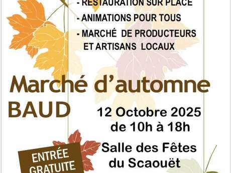 Marché d'automne Baud