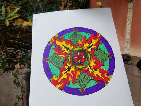 Atelier créatif de mandala intuitif