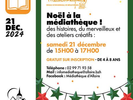 Noël à la médiathèque d'Allaire