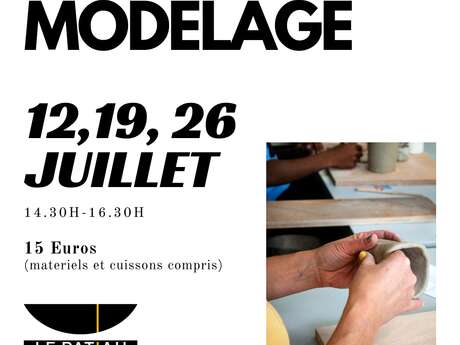 Atelier céramique au Patiau