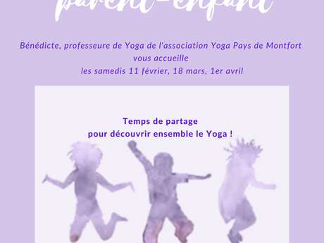Cours de Yoga parent-enfant - Montfort-sur-Meu