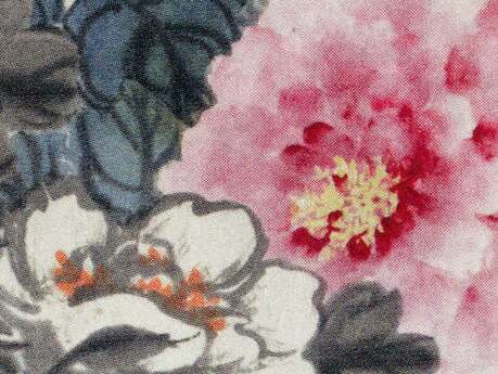 Stage de peinture chinoise sur le thème du " Fleurs du jardin chinois "