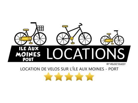 Île aux moines Port locations vélos by Veloc'Ouest