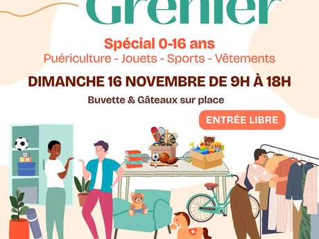 Vide grenier "Spécial 0-16 ans " de l'école Jules Ferry