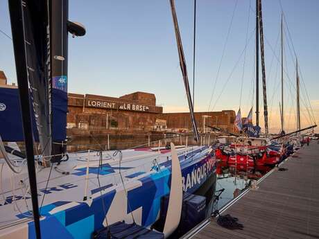 Visite du pôle course au large - Cité de la voile Eric Tabarly