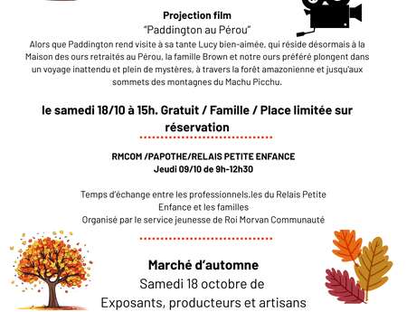 Projection film “ Paddington au Pérou »