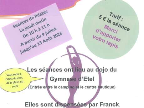 Séances d'été de pilates