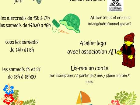 Les animations de juin à la médiathèque