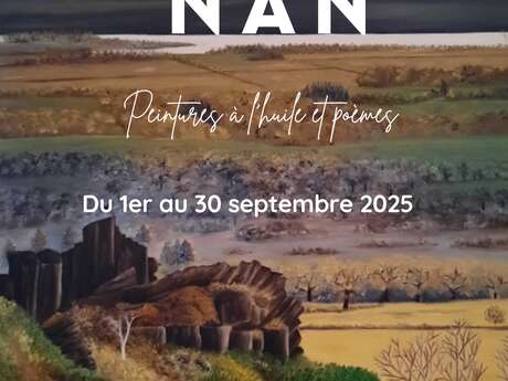 Exposition de peintures à l'huile et poèmes de Nan'