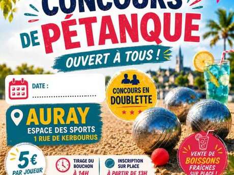 Concours de pétanque