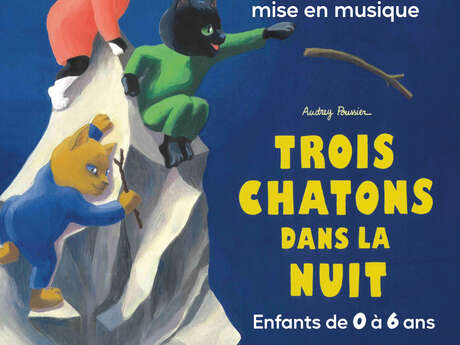 Lecture musicale de l'album "Trois chatons dans la nuit"