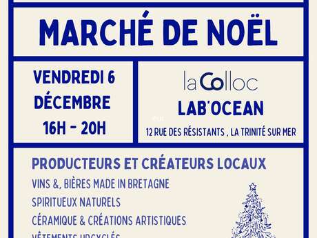 Marché de noël de producteurs et créateurs locaux