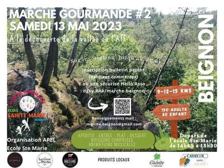 La marche gourmande
