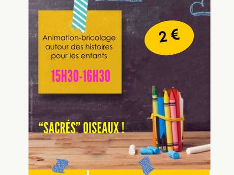 Animation-bricolage autour des histoires