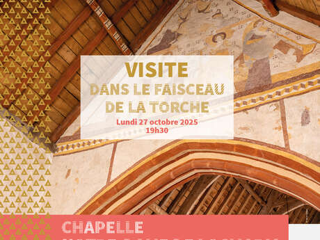 Visite commentée dans le faisceau de la torche