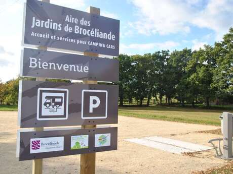 Aire des Jardins de Brocéliande