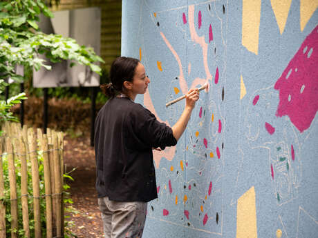 Fresque participative avec Loan Nguyen Thanh Lan