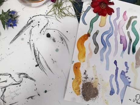 Le Blavet au naturel : Découverte des encres végétales