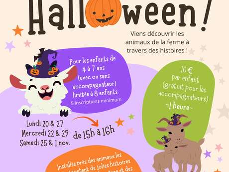 Balade contée à la ferme Halloween !