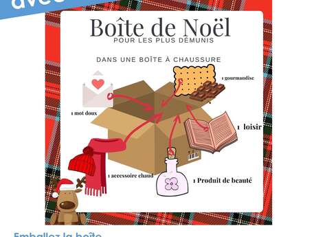 Boîte solidaire de Noël