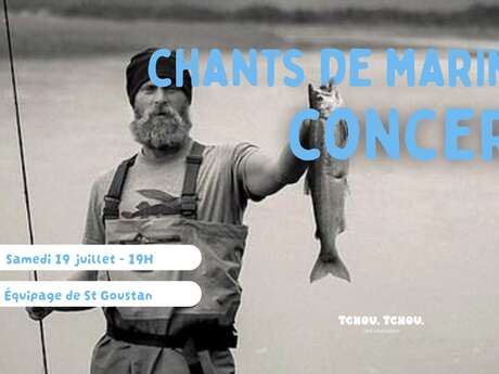 Concert par l'Équipage de St Goustan (chants de marins) Tchou Tchou Quiberon