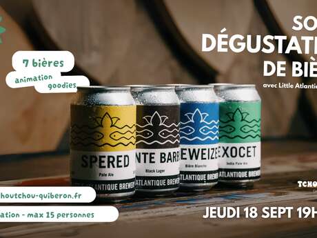 Soirée dégustation de bières (sur réservation) - Tchou Tchou Quiberon