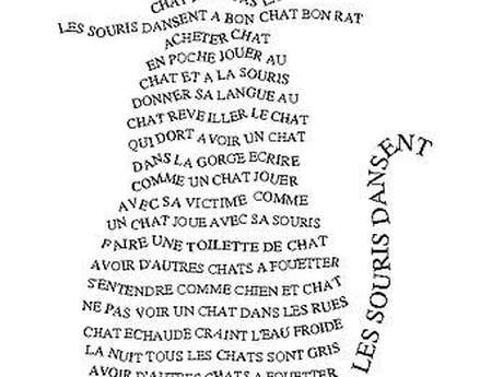 Atelier calligrammes avec Johanne