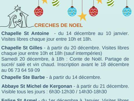Crèche de Noël de la Chapelle Saint-Antoine