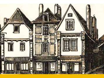 Des maisons hautes en couleur : le pan de bois à Auray