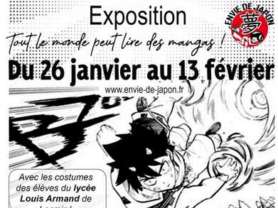 Exposition : Tout le monde peut lire des mangas