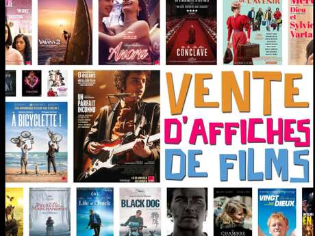 Exposition-vente d'affiches de films