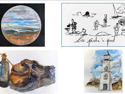 Atelier croquis et aquarelle