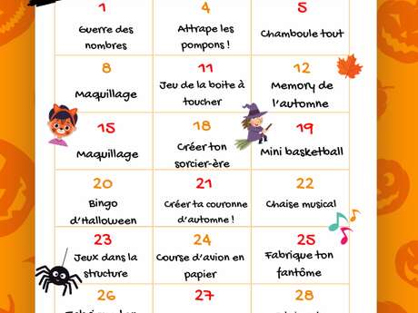 Animations d'octobre chez Alrekids