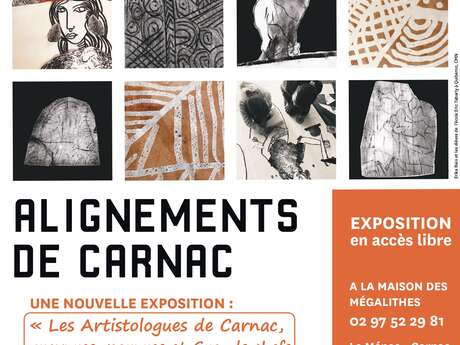 Exposition: "Les Artistologues de Carnac, gravures, parures, et Grands chefs de la Préhistoire"