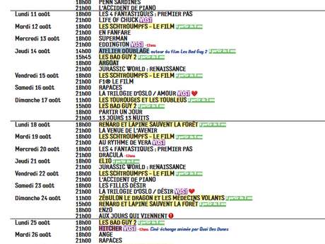 Programmation du cinéma : La Rivière