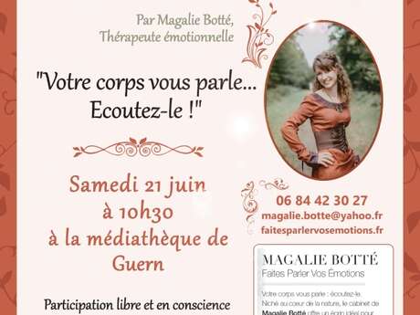 Conférence : Les émotions et le corps
